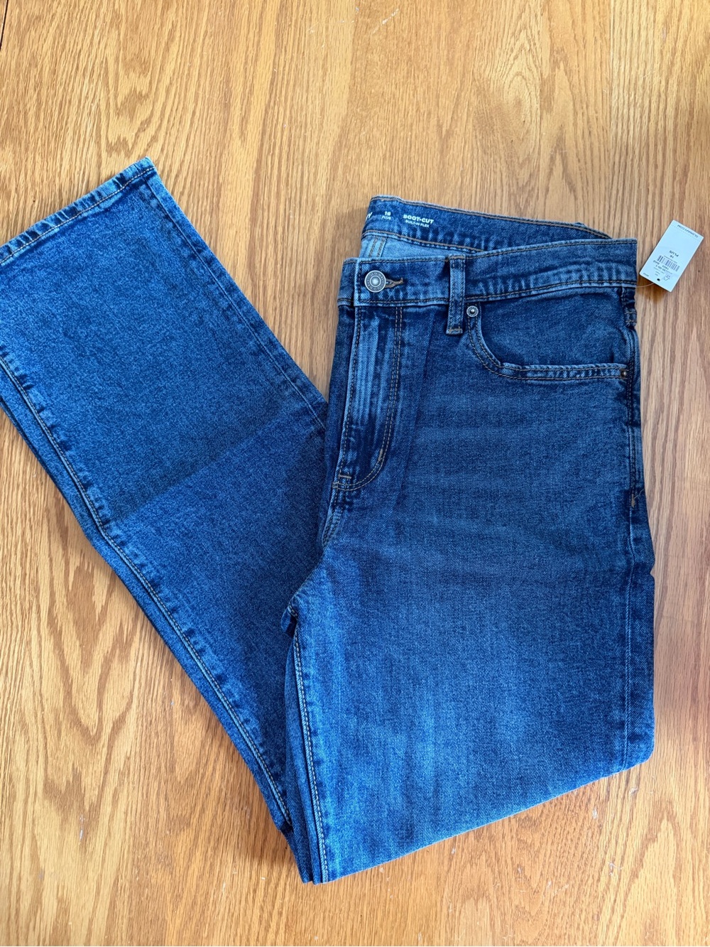 NWT Old Navy Bootcut Jeans Boys Size 16 Plus  Adjustable Waist